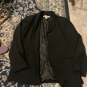black blazer